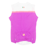 CASTELLI Womens Jersey Purple Sleeveless M