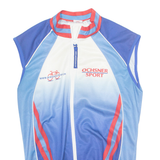 BIKEHOLIDAYS Mens Jersey Blue Sleeveless S
