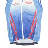 BIKEHOLIDAYS Mens Jersey Blue Sleeveless S