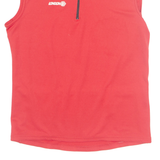 LONGONI Mens Jersey Red Sleeveless L