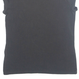 ADIDAS Stretch Womens T-Shirt Grey UK 14