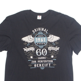 STEDMAN Mens T-Shirt Black 2XL