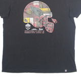 NFL Arizona Cardinals LA RAMS London Games 2017 Mens T-Shirt Black USA L