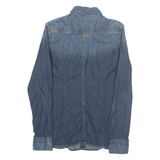 REPLAY Womens Denim Shirt Blue Long Sleeve M