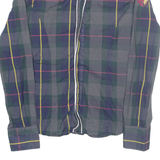 LA MARTINA Womens Shirt Blue Check Long Sleeve XL