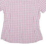 THE NORTH FACE Womens Shirt Pink Check S
