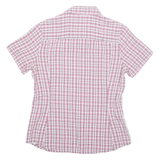 THE NORTH FACE Womens Shirt Pink Check S