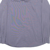 CAVALLI RACE Mens Shirt Grey Striped Long Sleeve L
