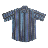 CASUAL CLOTHES COMPANY Mens Shirt Black Striped L