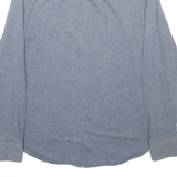 GANT Mens Plain Shirt Blue Long Sleeve L