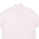 H&M Mens Plain Shirt Pink L