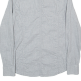 G-STAR Mens Plain Shirt Grey Long Sleeve M