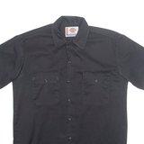 DICKIES Mens Worker Shirt Black M