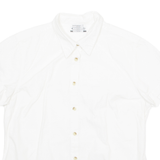 COLUMBIA Womens Plain Shirt White L