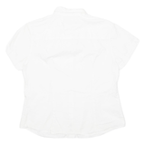 COLUMBIA Womens Plain Shirt White L