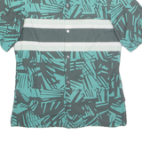 BOSS HUGO BOSS Mens Shirt Green Crazy Pattern M