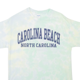 GILDAN Carolina Beach Mens Tie Dye T-Shirt Green USA M