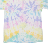 GILDAN Mens Tie Dye T-Shirt Purple M