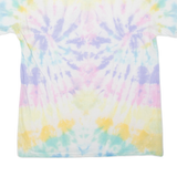 GILDAN Mens Tie Dye T-Shirt Purple M