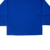 Mens Jersey Blue 3/4 Sleeve V-Neck M