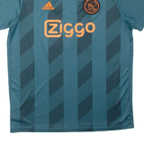 ADIDAS Ajax Amsterdam Tadic Mens Football Shirt T-Shirt Blue V-Neck XL