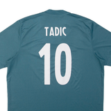 ADIDAS Ajax Amsterdam Tadic Mens Football Shirt T-Shirt Blue V-Neck XL