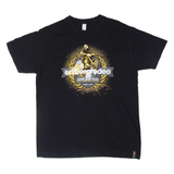 IMPERIAL Motorcross Mens Biker T-Shirt Black L