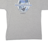 GILDAN Hawaii Mens T-Shirt Grey USA L