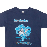 GILDAN Fish Boys T-Shirt Blue M