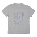 TIMBERLAND Bike Mens T-Shirt Grey M