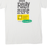 GILDAN Charity Mens T-Shirt White S