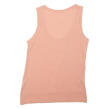 LACOSTE Striped Womens Vest Pink Sleeveless S