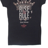 GILDAN Backstage Club Womens T-Shirt Black S