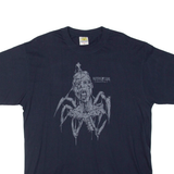 LUCKY WEAR Rotten To The Core Mens T-Shirt Blue XL