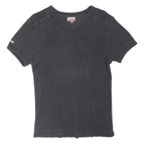 TEDDY'S Womens T-Shirt Grey V-Neck M