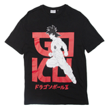 DRAGONBALLZ Mens T-Shirt Black XS
