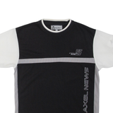 AXEL NEWS Mens T-Shirt Black M