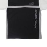 AXEL NEWS Mens T-Shirt Black M