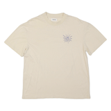 YOURTURN Smiley Sun Womens T-Shirt Cream L