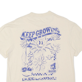 YOURTURN Smiley Sun Womens T-Shirt Cream L