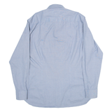 TED BAKER Mens Plain Shirt Blue Long Sleeve M