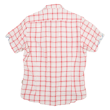 TED BAKER Mens Shirt Red Gingham S