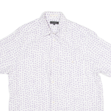 TED BAKER Mens Shirt Purple Polka Dot L