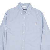 TED BAKER Mens Plain Shirt Blue Long Sleeve M