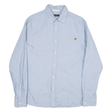 TED BAKER Mens Plain Shirt Blue Long Sleeve M