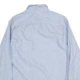 TED BAKER Mens Plain Shirt Blue Long Sleeve M