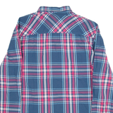 JOULES Slim Fit Mens Shirt Blue Check Long Sleeve L