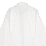 TED BAKER Mens Plain Shirt White Long Sleeve M