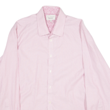 TED BAKER Mens Shirt Pink Long Sleeve L