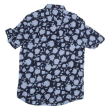 MICHAEL KORS Slim Fit Mens Shirt Blue Floral M